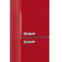 Schneider SCCB250VR retro jaren 50 koelkast - rood