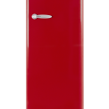 Schneider SCCL329VR retro jaren 50 koelkast - rood