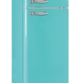 Schneider SCDD208VACA retro jaren 50 koelkast - blauw