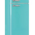Schneider SCDD208VACA retro jaren 50 koelkast - blauw