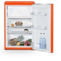 Schneider SCTT115VFLO retro jaren 50 tafelmodel koelkast - oranje