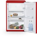 Schneider SCTT115VR retro jaren 50 koelkast - rood