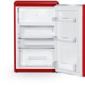 Schneider SCTT115VR retro jaren 50 koelkast - rood