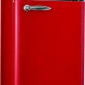 Scheider SL210 FR DD A++ koelkast rood