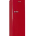 Schneider SCCL329VR retro jaren 50 koelkast - rood