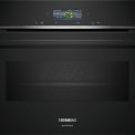 Siemens CM724G1B3 inbouw oven met magnetron - zwart glas