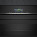 Siemens CM724G1B3 inbouw oven met magnetron - zwart glas