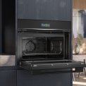 Siemens CM724G1B3 inbouw oven met magnetron - zwart glas