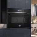 Siemens CS736GCB1F inbouw combi-stoomoven - nis 45 cm.