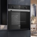 Siemens HB314G0S3 inbouw oven met 3D hetelucht, humidClean en softMove