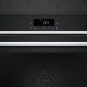 Siemens HR572GBS3 inbouw oven met stoom en pyrolyse - zwart