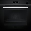 Siemens HR572GBS3 inbouw oven met stoom en pyrolyse - zwart