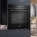 Siemens HS736GDB1 extraKlasse inbouw combi-stoomoven - zwart glas