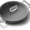 Smeg CKFD2811BLM smoorpan