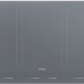 Smeg SIM1963DS inductie kookplaat - 90 cm. breed - Linea - zilver / grijs