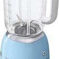 De Smeg BLF01PBEU blender blauw heeft een inhoud van 1,5 liter