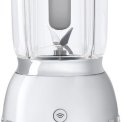 De Smeg BLF01SVEU blender zilveris instelbaar op 4 standen, met een maximum van 18000 rpm