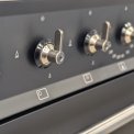 Smeg C9GMMBNLK2 gas fornuis - mat zwart