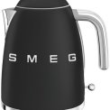 Smeg KLF03BLMEU waterkoker mat zwart