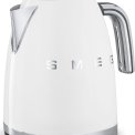 Smeg KLF03WHEU waterkoker, met rvs schenktuit