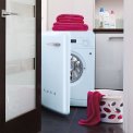 Smeg LBB14PB-2 wasmachine blauw 