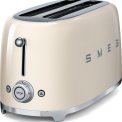 Smeg TSF02CREU broodrooster creme