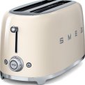 Smeg TSF02CREU broodrooster creme