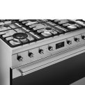 Smeg C9GMXNLK2 gas fornuis - roestvrijstaal