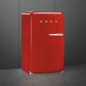 Smeg FAB10LRD5 koelkast rood - linksdraaiend