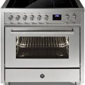 Steel DSW-E9F-5FI Enfasi inductie fornuis - rvs - 90 cm.