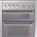 Steel GQ7SF-4I inductie fornuis met dubbele oven - 70 cm breed