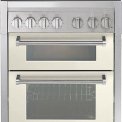 Steel GQ7SF-4I inductie fornuis met dubbele oven - 70 cm breed