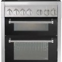 Steel GQ7SF-4I inductie fornuis met dubbele oven - 70 cm breed