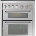 Steel GQ7SF-4I inductie fornuis met dubbele oven - 70 cm breed