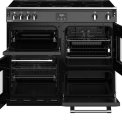Het Stoves Richmond DX S1000Ei CB Ant antraciet inductie fornuis heeft vier ovens!