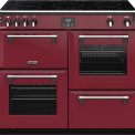 Stoves Richmond DX S1000Ei CB Chili Red inductie fornuis