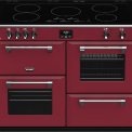 Stoves Richmond DX S1000Ei CB Chili Red inductie fornuis