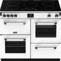 Stoves Richmond DX S1000Ei CB Icy White inductie fornuis