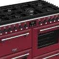 Stoves RICHMOND S1000 DF Deluxe Chili Red fornuis