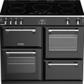 Stoves Richmond DX D1000 Ei BK inductie fornuis - 100 cm. - zwart