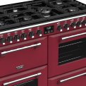 Stoves RICHMOND S1100 DF Deluxe Chili Red fornuis