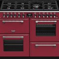 Stoves RICHMOND S1100 DF Deluxe Chili Red fornuis