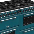 Stoves RICHMOND S1100 DF Deluxe Kingfisher Teal fornuis