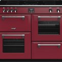 Stoves RICHMOND DX S1100 EI Chili Red inductie fornuis