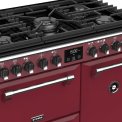 Stoves RICHMOND S900 DF Deluxe Chili Red fornuis