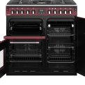 Stoves RICHMOND S900 DF Deluxe Chili Red fornuis