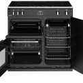Stoves Richmond S900 EI antraciet-mat inductie fornuis - 90 cm.