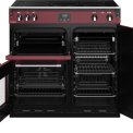 Stoves RICHMOND S900 EI Deluxe Chili Red inductie fornuis
