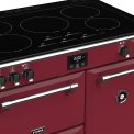 Stoves RICHMOND S900 EI Deluxe Chili Red inductie fornuis