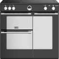 Stoves Sterling S900 EI Deluxe zwart inductie fornuis